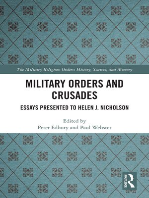 cover image of Military Orders and Crusades